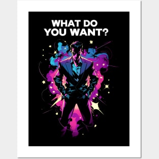 What Do You Want - Shadow Associate - Sci-Fi Posters and Art